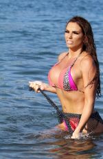 KATIE PRICE in Bikini at a Photoshoot in Turkey 09/02/2019