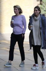 KAYE ADAMS and STACEY SOLOMON at ITV Studios in London 10/18/2019