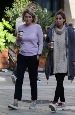 KAYE ADAMS and STACEY SOLOMON at ITV Studios in London 10/18/2019