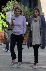 KAYE ADAMS and STACEY SOLOMON at ITV Studios in London 10/18/2019