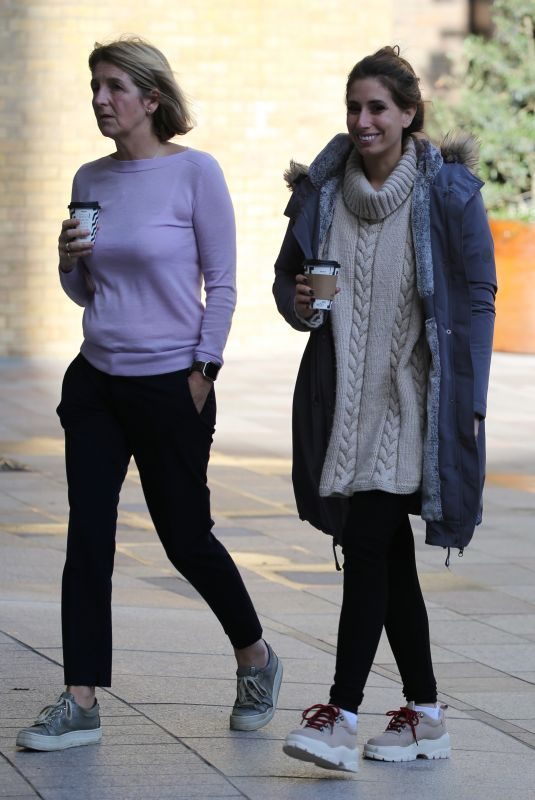KAYE ADAMS and STACEY SOLOMON at ITV Studios in London 10/18/2019