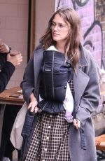 KEIRA KNIGHTLEY Out and About in London 10/14/2019