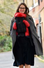 KEIRA KNIGHTLEY Out and About in London 10/25/2019
