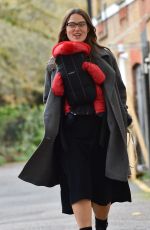 KEIRA KNIGHTLEY Out and About in London 10/25/2019