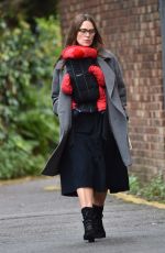 KEIRA KNIGHTLEY Out and About in London 10/25/2019