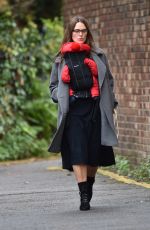 KEIRA KNIGHTLEY Out and About in London 10/25/2019