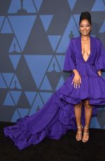 KEKE PALMER at AMPAS 11th Annual Governors Awards in Hollywood 10/27/2019