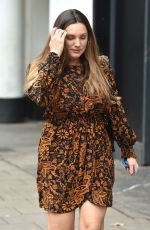 KELLY BROOK Arrives at Global Radio Studios in London 09/30/2019