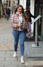 KELLY BROOK Arrives at Heart Radio Show in London 10/18/2019