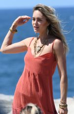 KENDAL SCHULER at a Photoshoot on the Beach in Sydney 10/23/2019