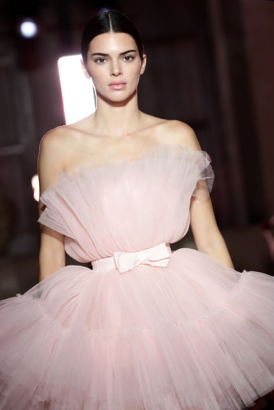 KENDALL JENNER at Giambattista Valli Loves H&H Show in Rome 10/24/2019