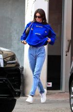 KENDALL JENNER at Kate Somerville in West Hollywood 10/27/2019