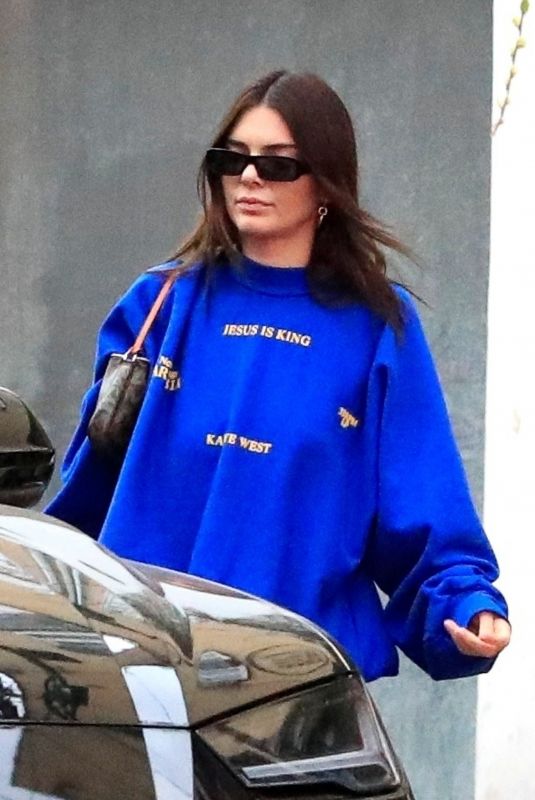 KENDALL JENNER at Kate Somerville in West Hollywood 10/27/2019