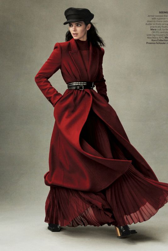KENDALL JENNER in Vogue Magazine, November 2019