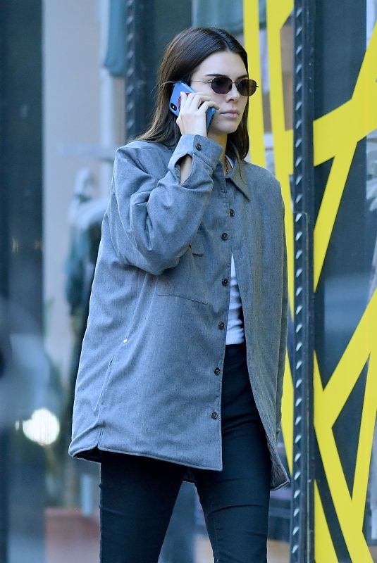 KENDALL JENNER Out and About in New York 10/18/2019