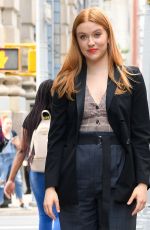 KENNEDY MCMANN Arrives at Build Series for Nancy Drew in New York 10/07/2019
