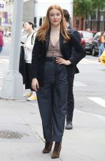 KENNEDY MCMANN Arrives at Build Series for Nancy Drew in New York 10/07/2019