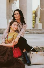 KETHERINE ZETA JONES and CARYS ZETA DOUGLAS in Grazia Magazine, Italy October 2019