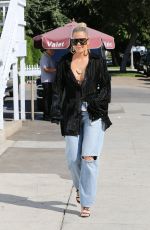 KHLOE KARDASHIAN and Scott Disick Out in Sherman Oaks 10/08/2019