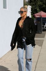 KHLOE KARDASHIAN and Scott Disick Out in Sherman Oaks 10/08/2019