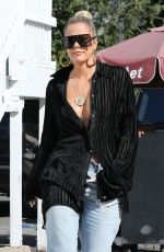 KHLOE KARDASHIAN and Scott Disick Out in Sherman Oaks 10/08/2019