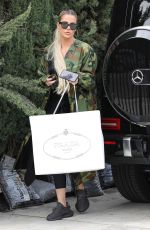 KHLOE KARDASHIAN at MALIKA HAQQ Home in Los Angeles 10/21/2019