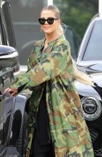 KHLOE KARDASHIAN at MALIKA HAQQ Home in Los Angeles 10/21/2019