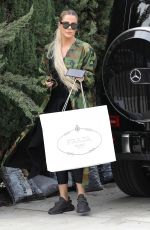 KHLOE KARDASHIAN at MALIKA HAQQ Home in Los Angeles 10/21/2019