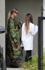 KHLOE KARDASHIAN at MALIKA HAQQ Home in Los Angeles 10/21/2019