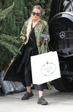 KHLOE KARDASHIAN at MALIKA HAQQ Home in Los Angeles 10/21/2019