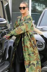 KHLOE KARDASHIAN at MALIKA HAQQ Home in Los Angeles 10/21/2019