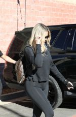 KHLOE KARDASHIAN Leaves a Workout in Calabasas 10/25/2019