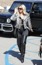 KHLOE KARDASHIAN Out for Lunch at Malibu Farm Pier Cafe 10/15/2019