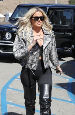KHLOE KARDASHIAN Out for Lunch at Malibu Farm Pier Cafe 10/15/2019