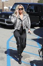 KHLOE KARDASHIAN Out for Lunch at Malibu Farm Pier Cafe 10/15/2019