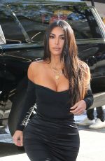 KIM KARDASHIAN Out and About in New York 10/24/2019