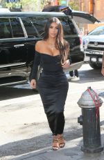 KIM KARDASHIAN Out and About in New York 10/24/2019