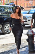 KIM KARDASHIAN Out and About in New York 10/24/2019