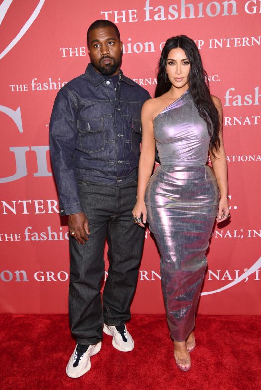KIM KARDASHIANand Kanye West at 2019 FGI Night of Stars Gala in New York 10/24/2019