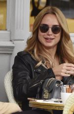 KIMBERLEY GARNER and ELLIE LYONS Out for Lunch in West London 10/08/2019