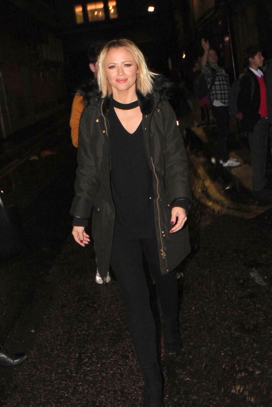 KIMBERLEY WALSH Leaves Big the Musical in London 10/14/2019