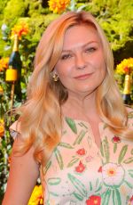 KIRSTEN DUNST at Veuve Clicquot Polo Classic at Will Rogers State Park in Los Angeles 10/05/2019
