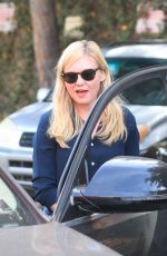 KIRSTEN DUNST Leaves Ago Restaurant in West Hollywood 10/16/2019