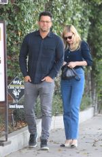 KIRSTEN DUNST Leaves Ago Restaurant in West Hollywood 10/16/2019