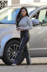 KOURTNEY KARDASHIAN Leaves Her Grandmother