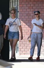 KRISTEN STEWART and DYLAN MEYER Out in Los Angeles 10/25/2019