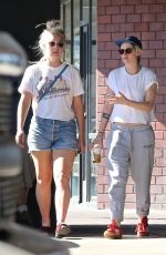 KRISTEN STEWART and DYLAN MEYER Out in Los Angeles 10/25/2019