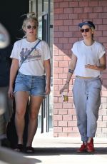 KRISTEN STEWART and DYLAN MEYER Out in Los Angeles 10/25/2019