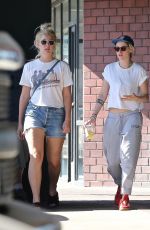 KRISTEN STEWART and DYLAN MEYER Out in Los Angeles 10/25/2019