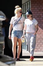 KRISTEN STEWART and DYLAN MEYER Out in Los Angeles 10/25/2019